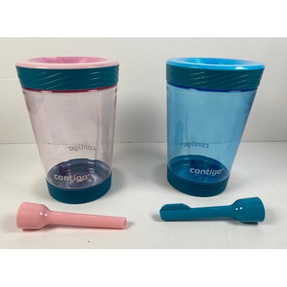 2-Pack Kids Spill-Proof Tumbler Straw and Bpa-Free Plastic Used (9c2)‎ - Picture 1 of 6